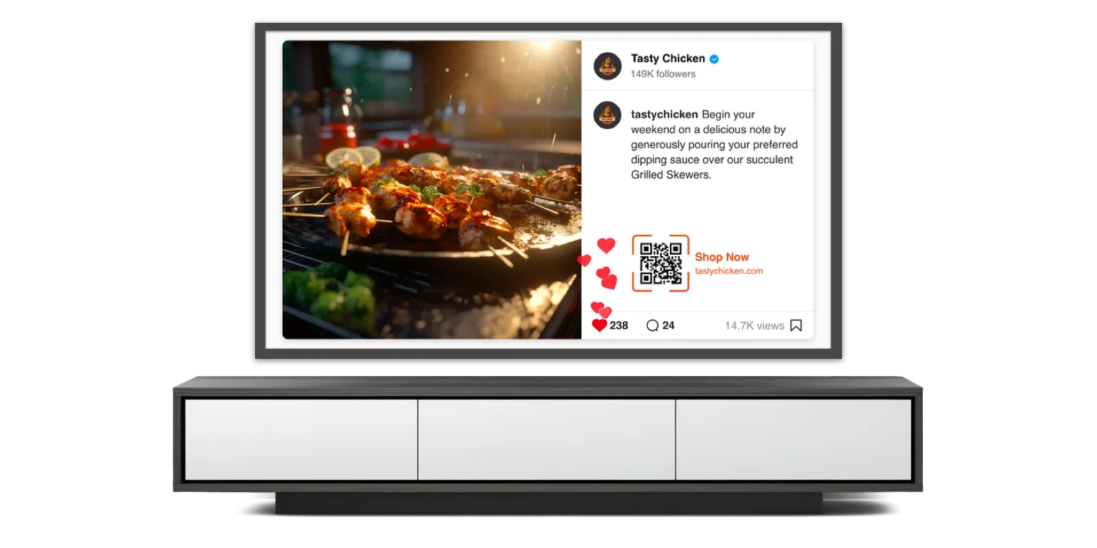 Frozen Food Giant Melts CTV Barriers with Social Content